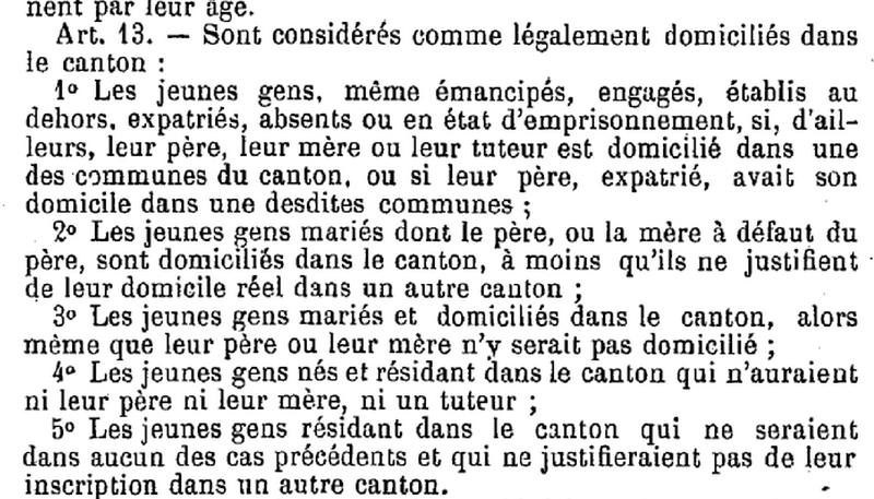 Loi du 15 juillet 1889 - Article 13 - Gallica