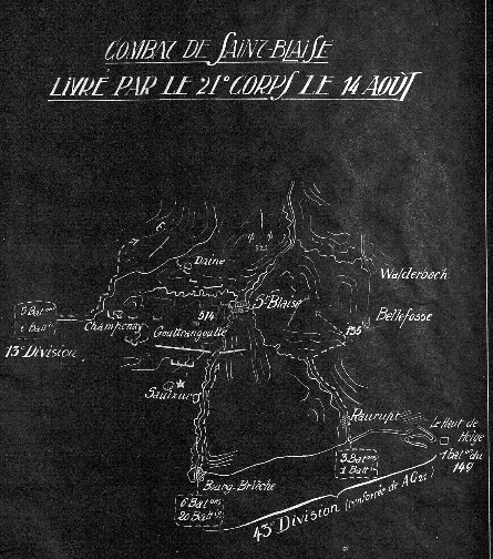 Extrait du JMO de la 1ère armée 