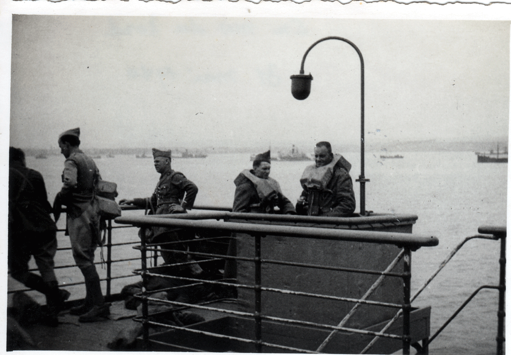 "En mer du Nord" 31 mai 1940 " - Collection privée