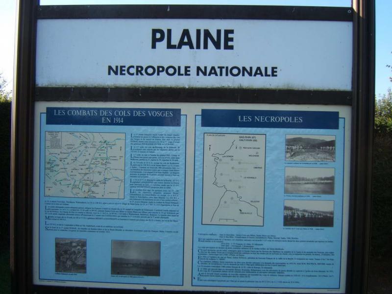 Nécropole de Plaine (67) - Photo pages14-18.mesdiscussions.net