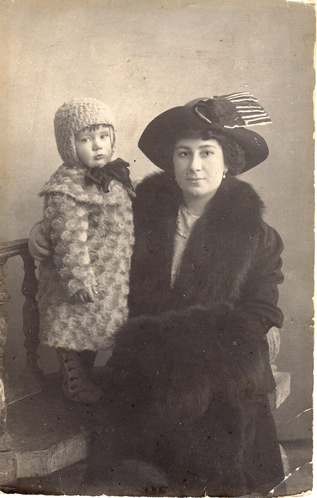 Adele Kuehner et Boris Snejkovsky - Odessa - vers 1912 - Collection privée