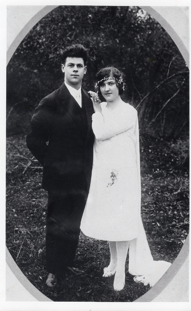 Collection privée - Achille Reau et Marie Rose Guignard le 15 novembre 1926