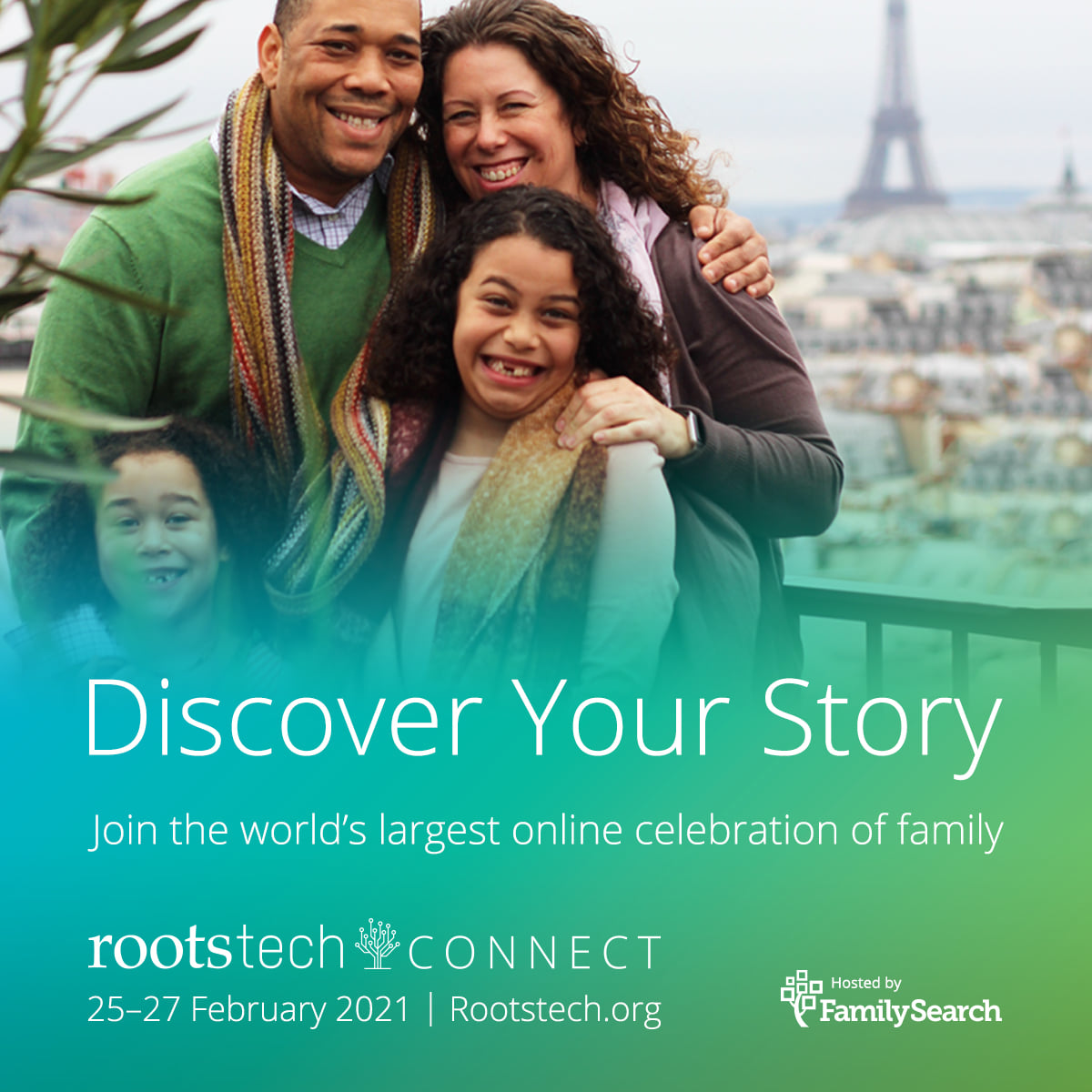 RootsTech 2021 dans votre salon