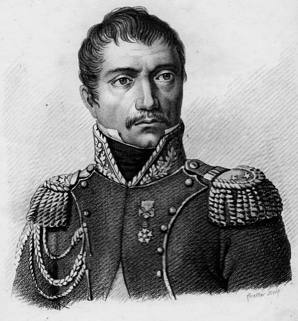 Portrait du général d'empire Eugène Merlin